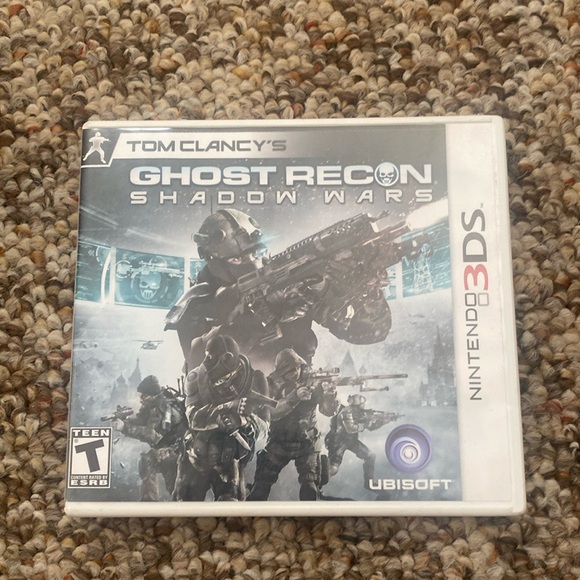Nintendo Other - Nintendo 3DS Tom Clancy's Ghost Recon Shadow Wars CASE and MANUAL only